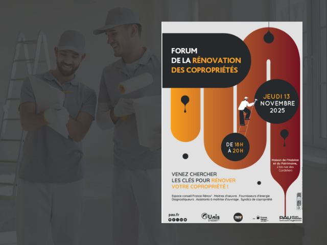 Forum de la rénovation des copropriétés à Pau