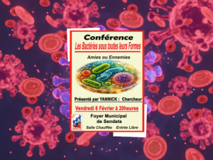 Conférence à ne pas manquer : Les Bactéries, Amies ou Ennemies ?